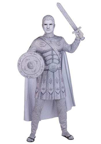 Mens Turned to Stone Warrior Costume