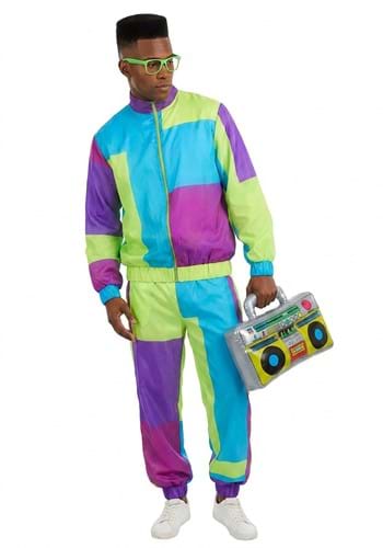 Adult 80s Tracksuit Costume