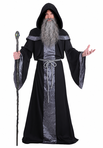 Mens Regal Court Wizard Costume Robe