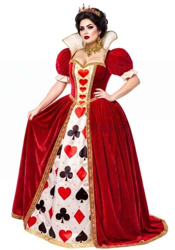 Plus Size Refined Queen of Hearts Costume