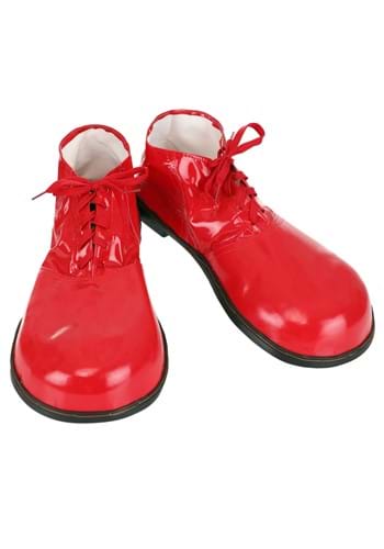 Adult Red Jumbo Clown Costume Shoes