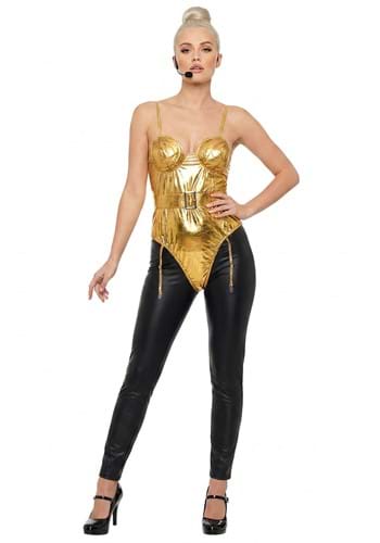 Womens Madonna Blonde Ambition Costume