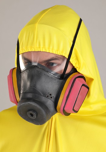 Adult Classic Hazmat Costume Mask Accessory