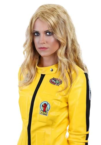 Womens Blonde Ninja Assassin Costume Wig