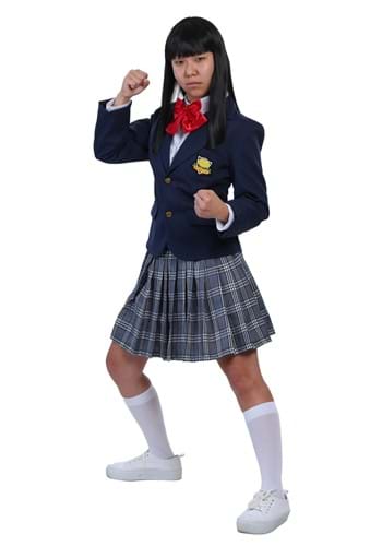 Adult School Girl Ninja Costume